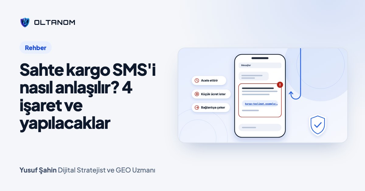 Sahte kargo SMS'i nasıl anlaşılır? 4 işaret ve yapılacaklar